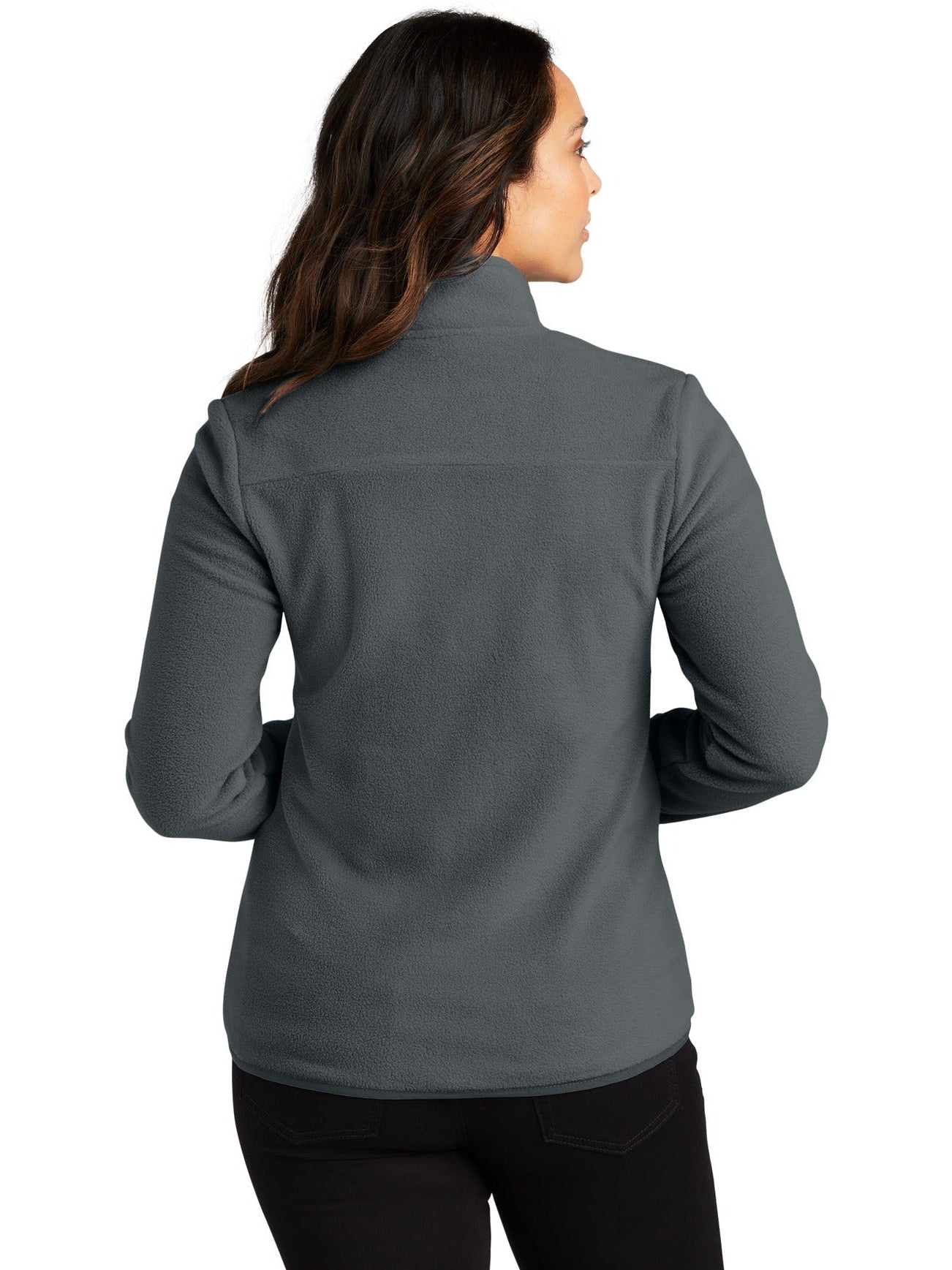 no-logo Port Authority Ladies Connection Fleece Jacket-Regular-Port Authority-Thread Logic