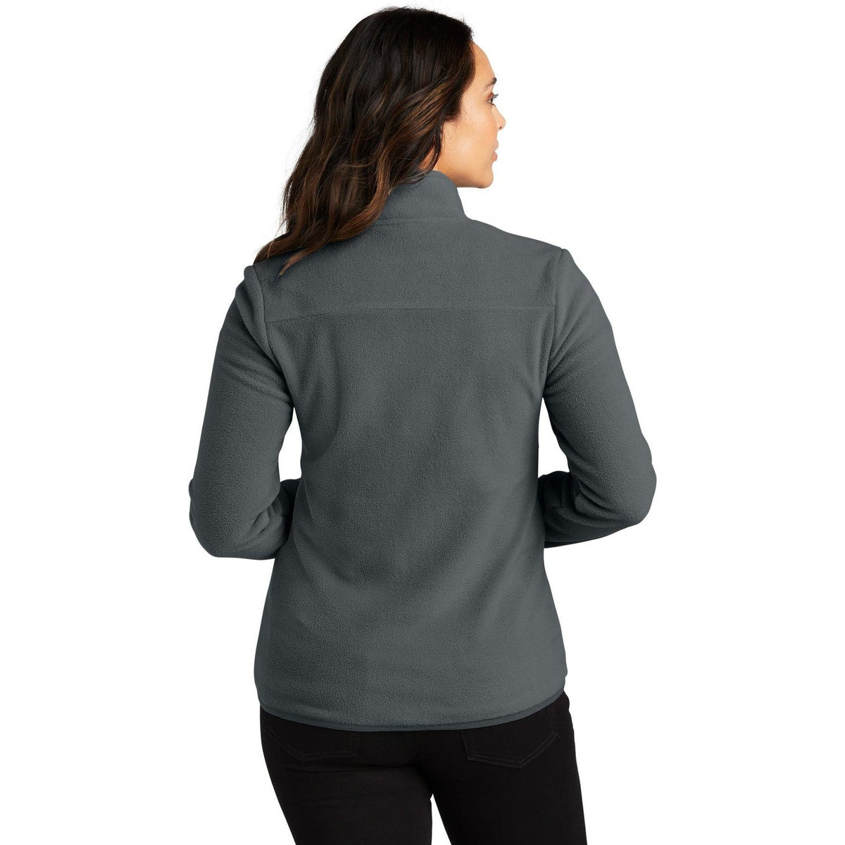 no-logo Port Authority Ladies Connection Fleece Jacket-Regular-Port Authority-Thread Logic