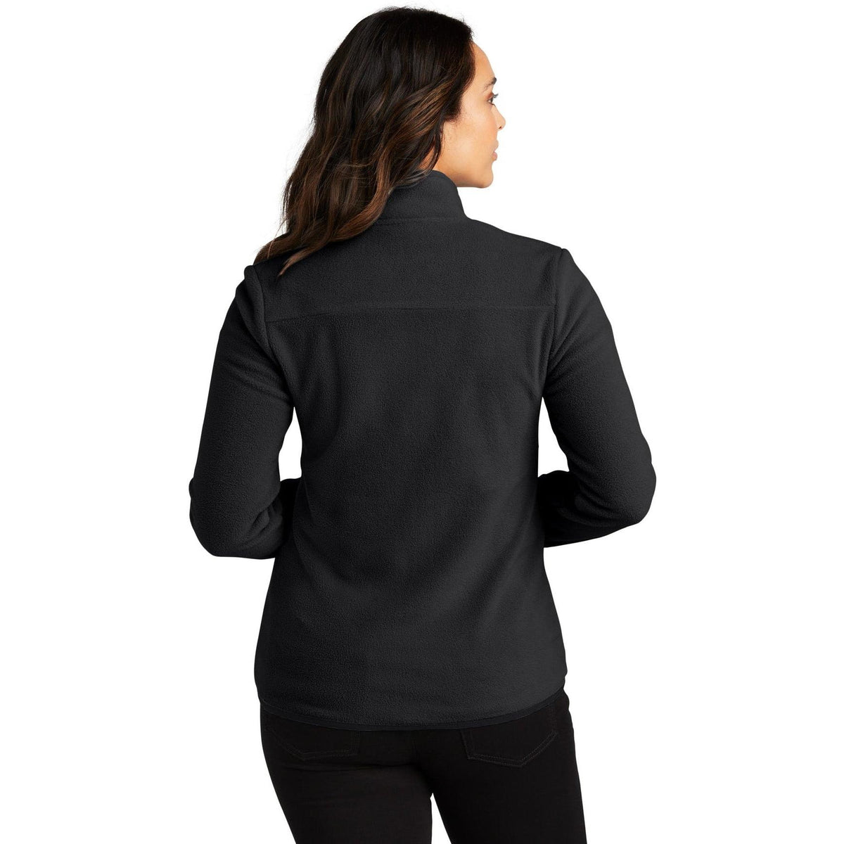no-logo Port Authority Ladies Connection Fleece Jacket-Regular-Port Authority-Thread Logic