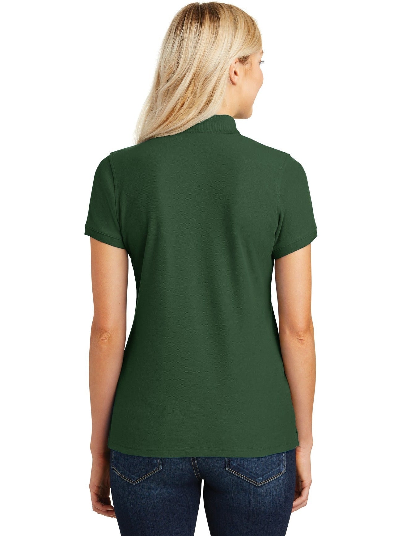 no-logo Port Authority Ladies Core Classic Pique Polo-Regular-Port Authority-Thread Logic