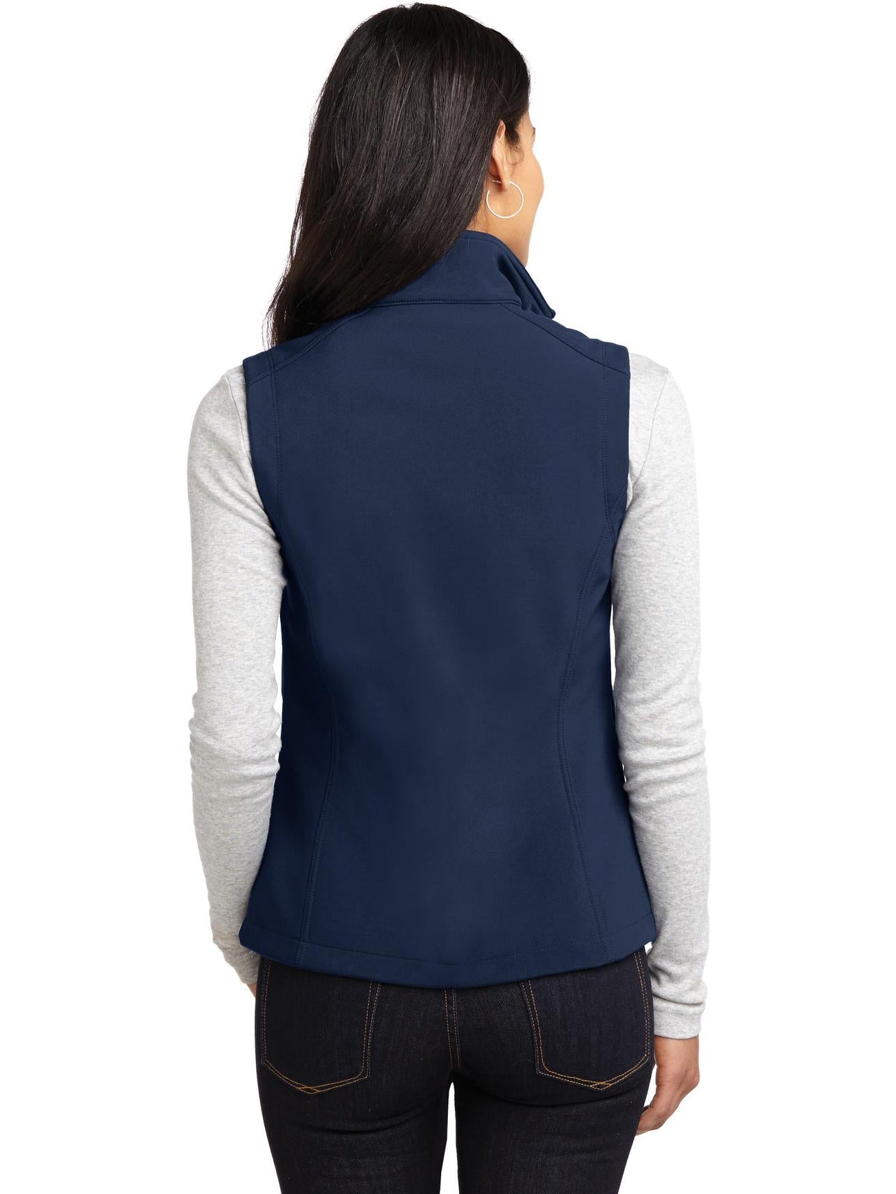 no-logo Port Authority Ladies Core Soft Shell Vest-Regular-Port Authority-Thread Logic