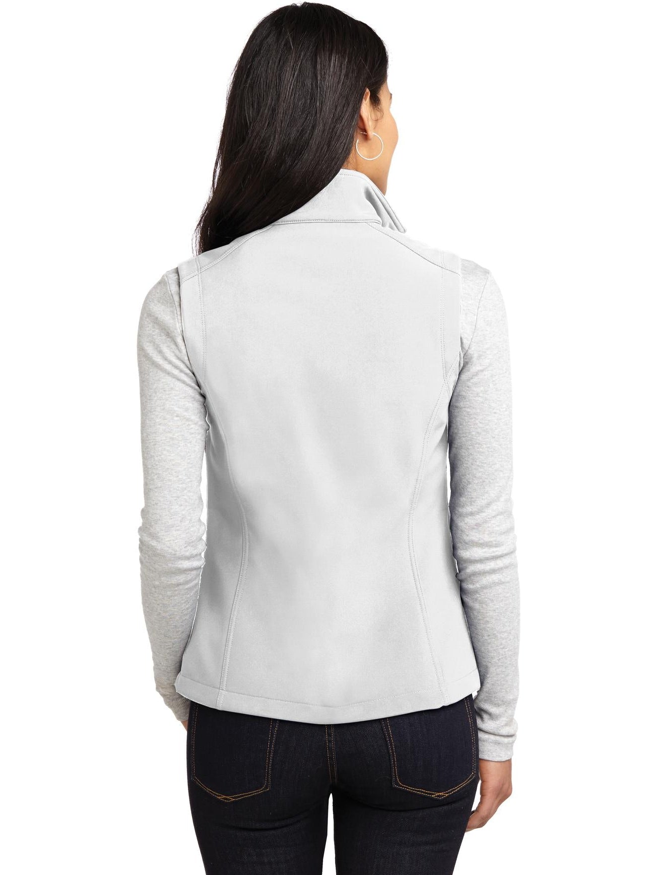 no-logo Port Authority Ladies Core Soft Shell Vest-Regular-Port Authority-Thread Logic