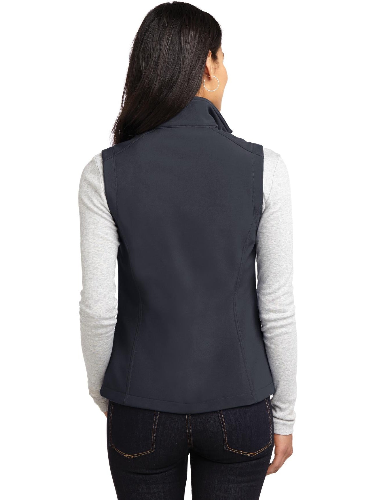 no-logo Port Authority Ladies Core Soft Shell Vest-Regular-Port Authority-Thread Logic