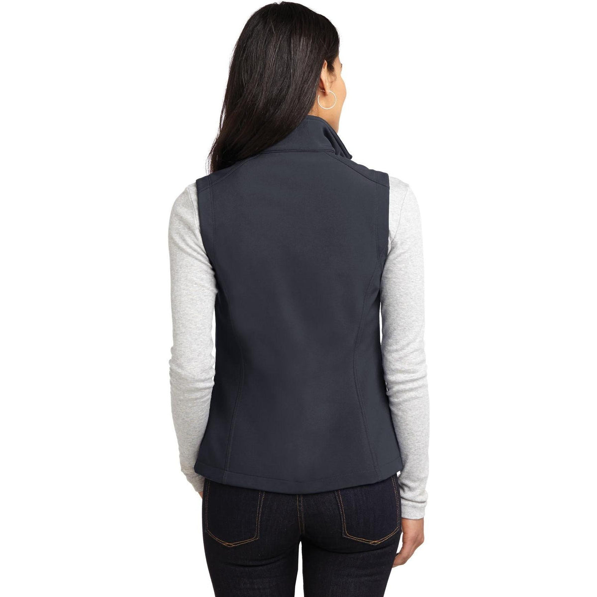 no-logo Port Authority Women's Core Soft Shell Vest-Vests-Port Authority-Thread Logic