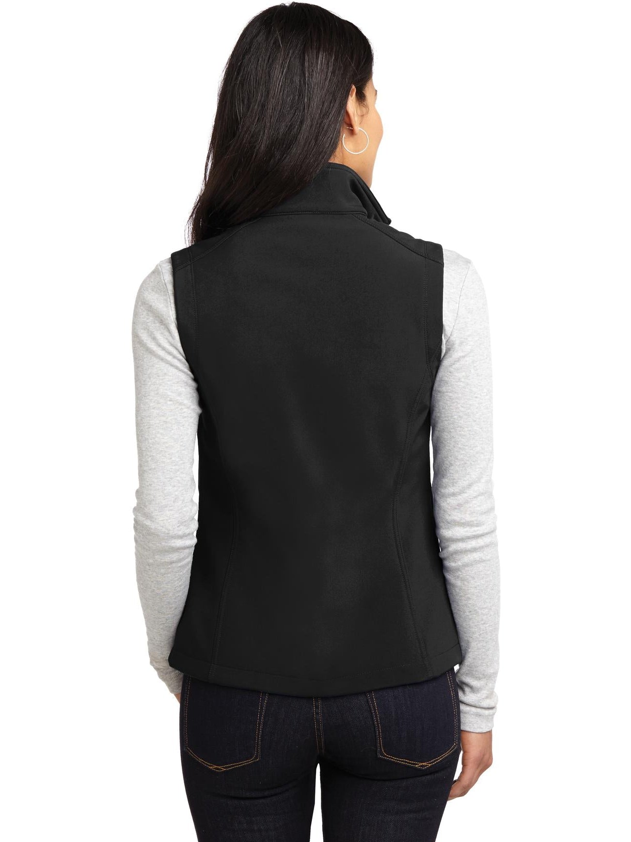 no-logo Port Authority Ladies Core Soft Shell Vest-Regular-Port Authority-Thread Logic