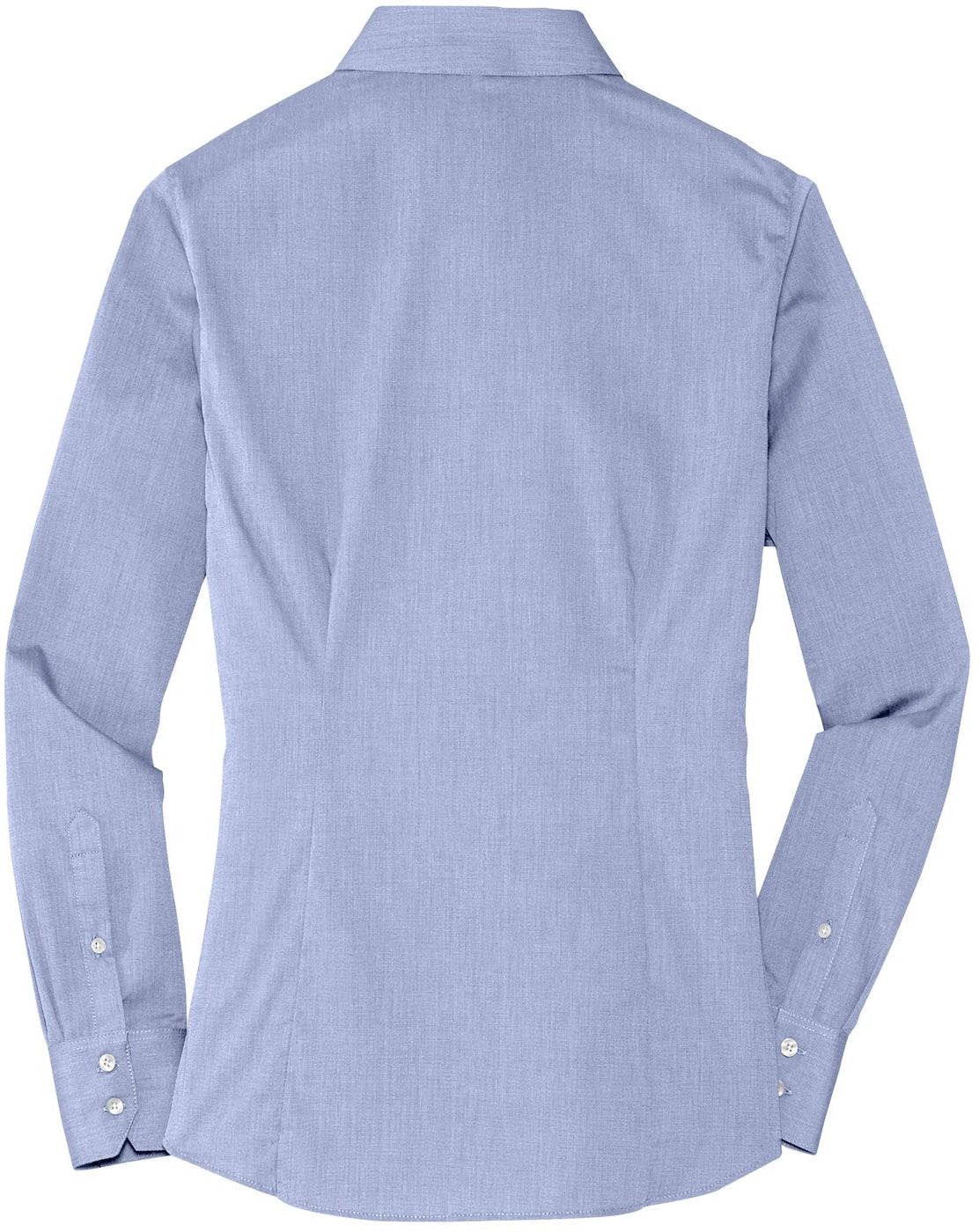 no-logo Port Authority Ladies Crosshatch Easy Care Shirt-Regular-Port Authority-Thread Logic