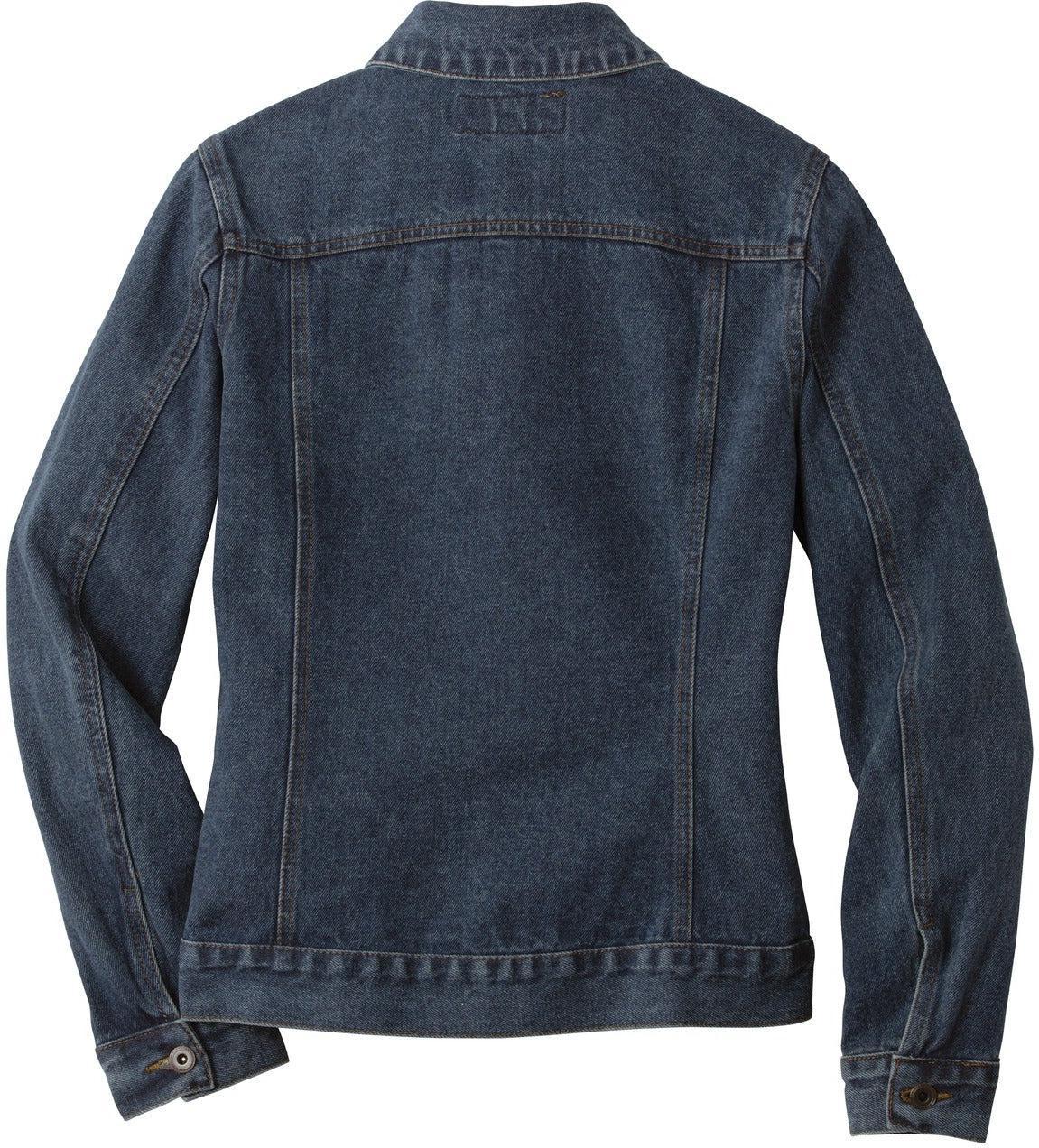 no-logo Port Authority Ladies Denim Jacket-Regular-Port Authority-Thread Logic