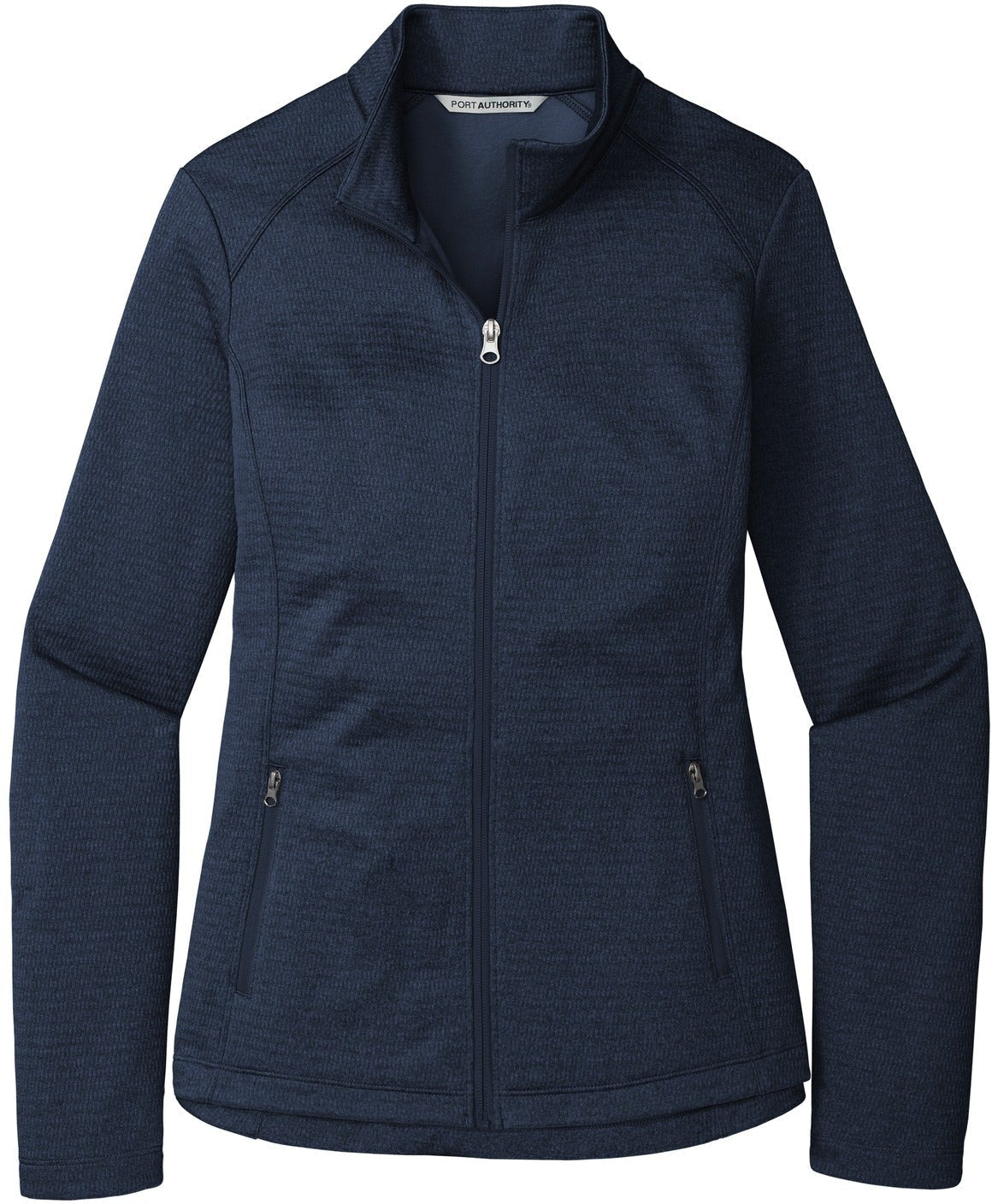 Port Authority Ladies Diamond Heather Fleece Full-Zip Jacket