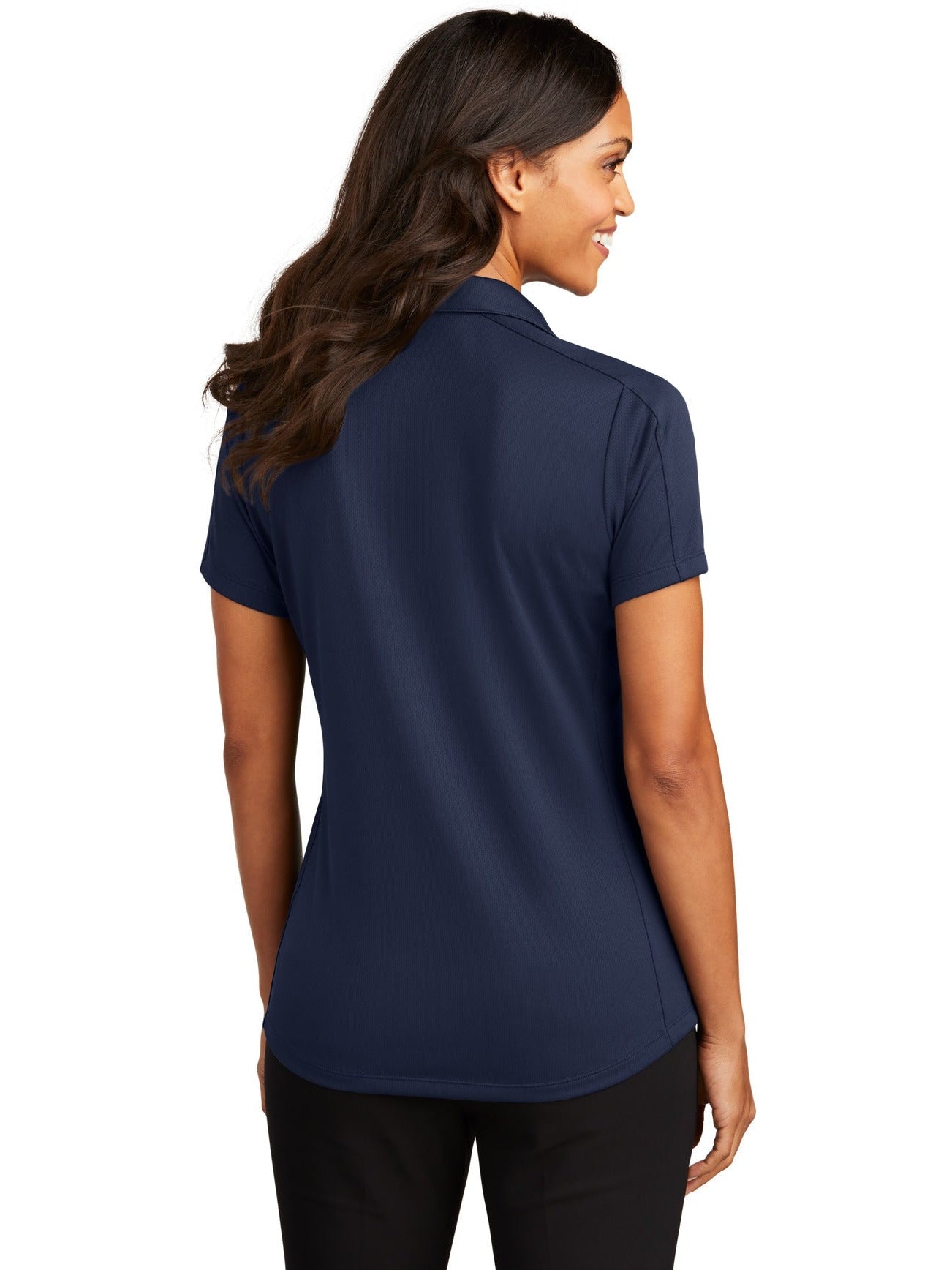 no-logo Port Authority Ladies Diamond Jacquard Polo-Regular-Port Authority-Thread Logic