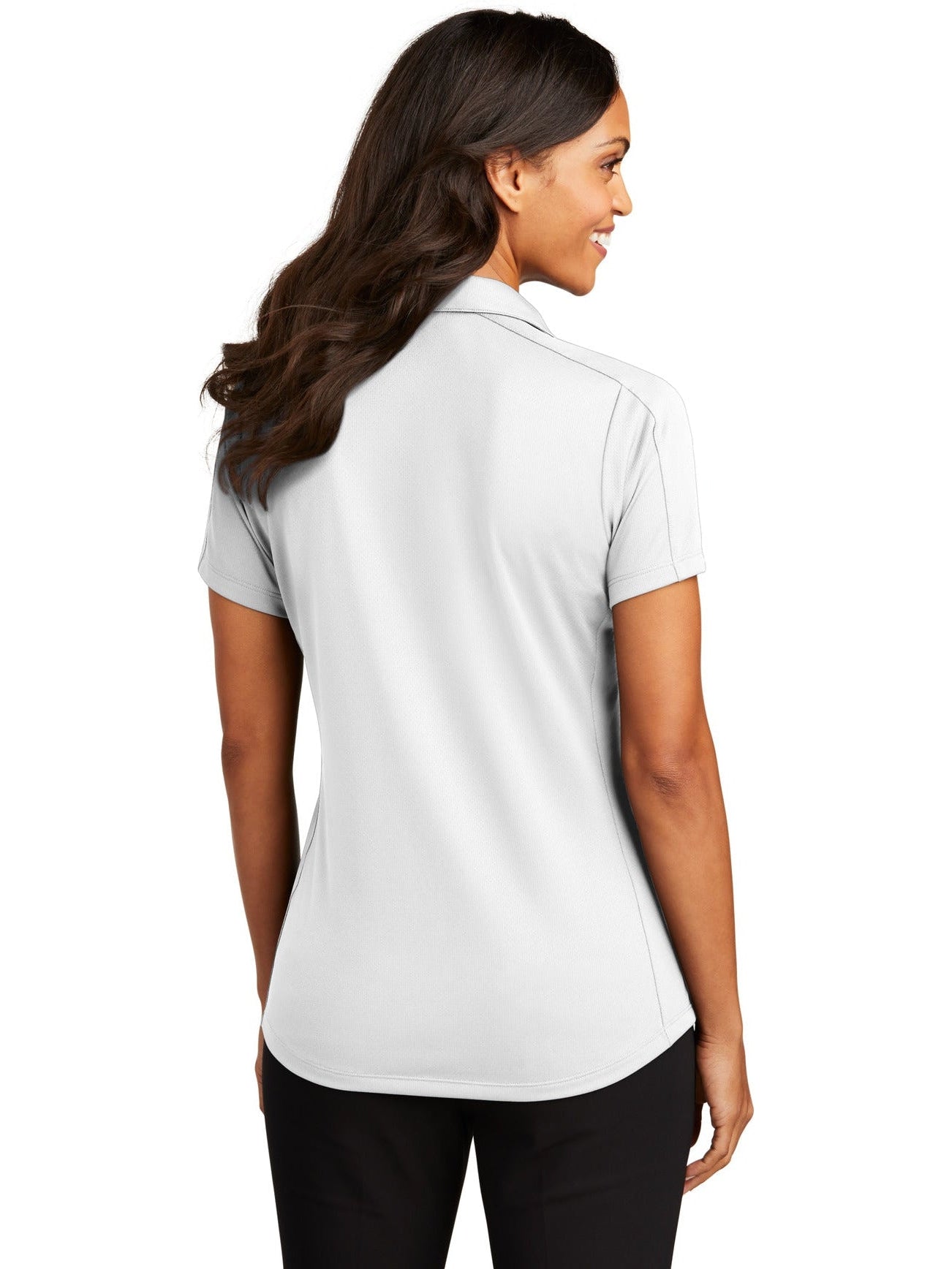 no-logo Port Authority Ladies Diamond Jacquard Polo-Regular-Port Authority-Thread Logic
