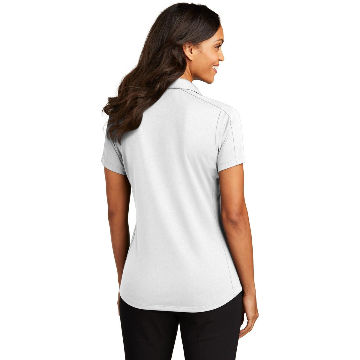 no-logo Port Authority Women's Diamond Jacquard Polo-Regular-Port Authority-Thread Logic