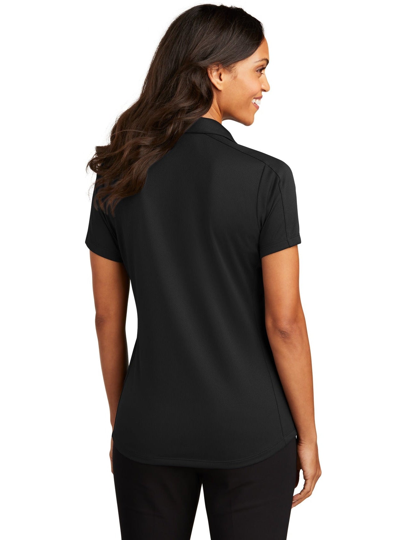 no-logo Port Authority Ladies Diamond Jacquard Polo-Regular-Port Authority-Thread Logic