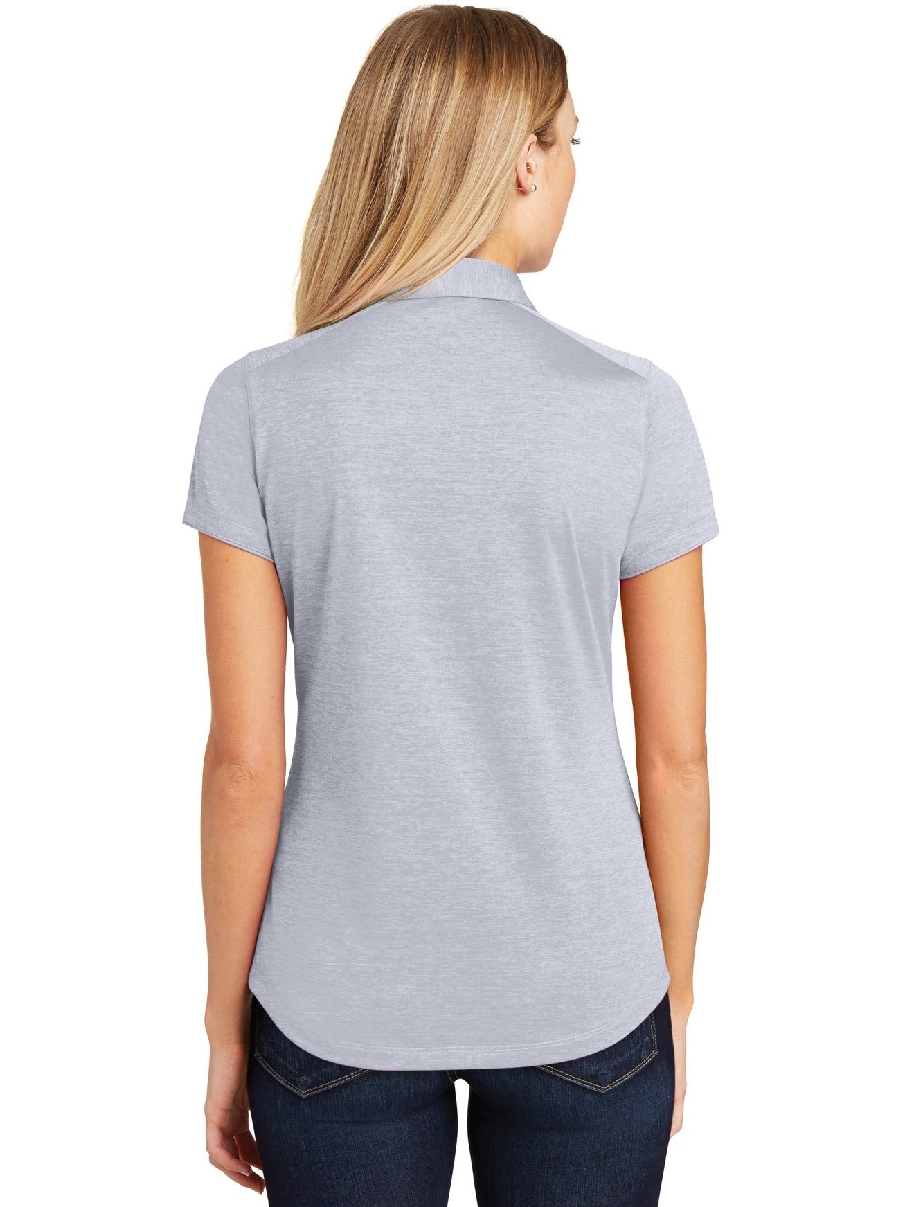 no-logo Port Authority Ladies Digi Heather Performance Polo-Regular-Port Authority-Thread Logic