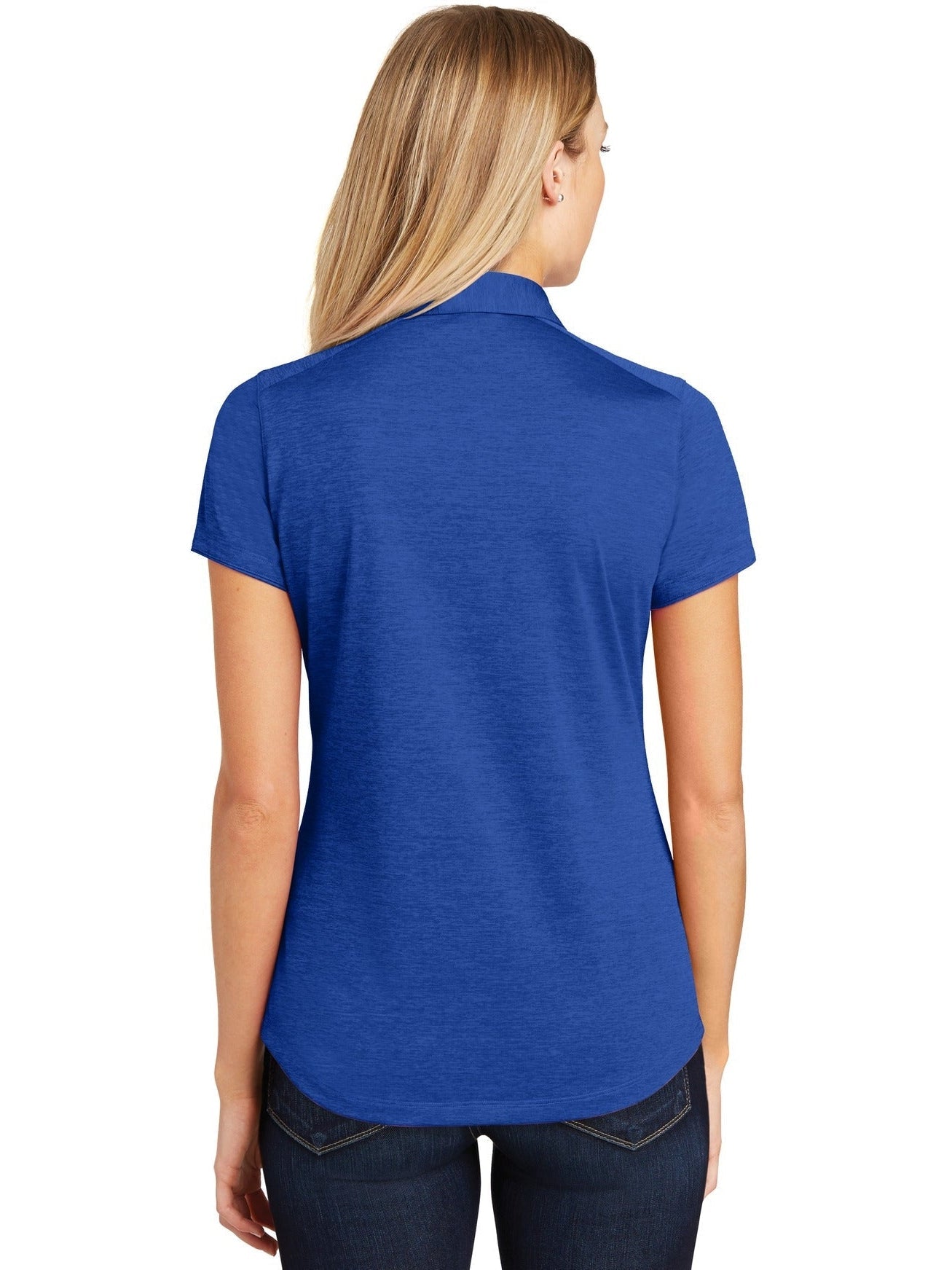 no-logo Port Authority Ladies Digi Heather Performance Polo-Regular-Port Authority-Thread Logic
