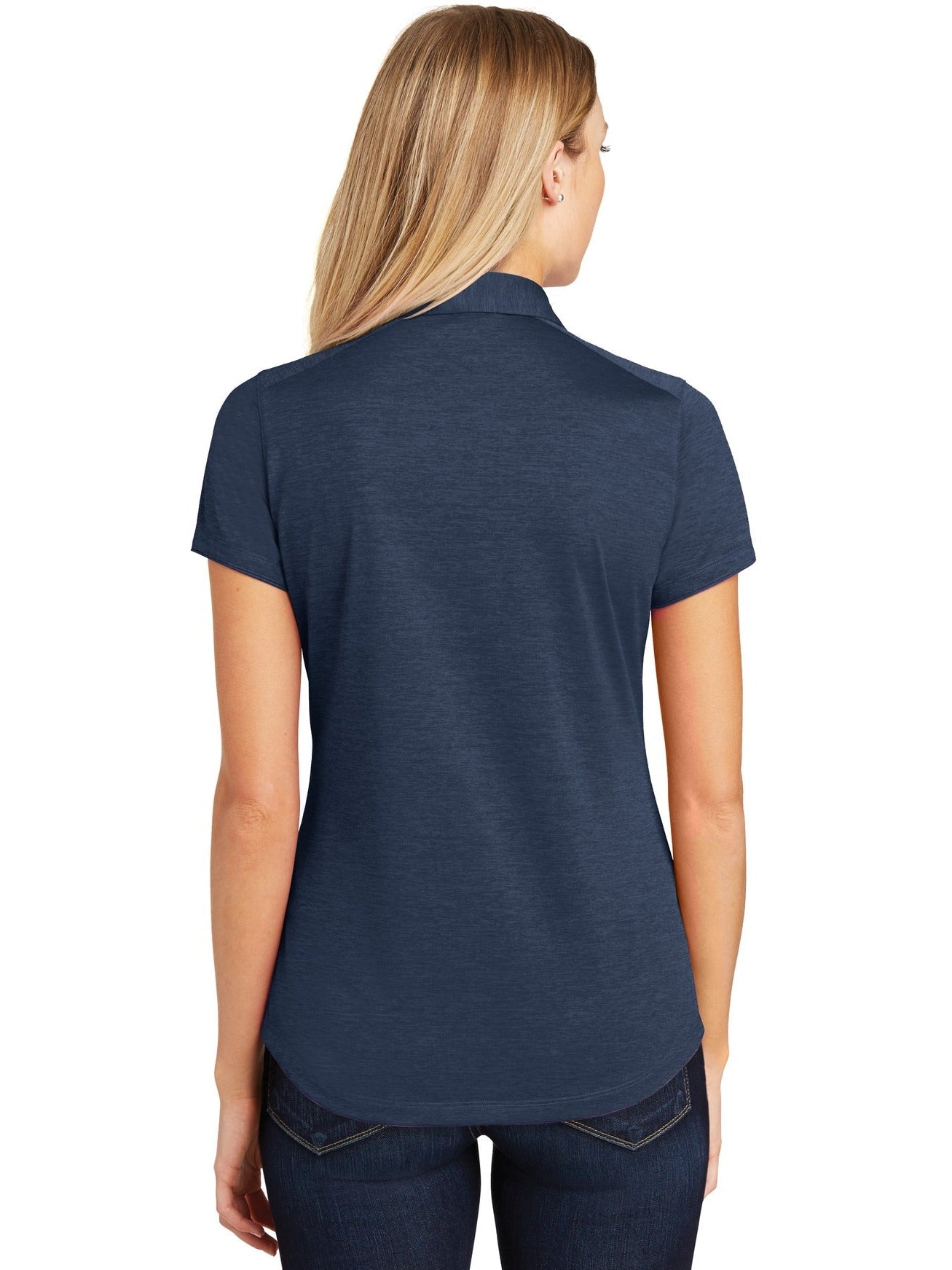 no-logo Port Authority Ladies Digi Heather Performance Polo-Regular-Port Authority-Thread Logic