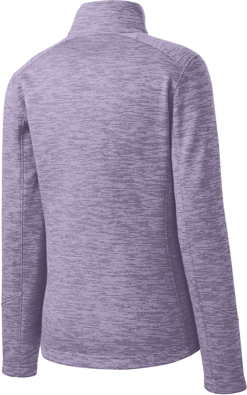 no-logo Port Authority Ladies Digi Stripe Fleece Jacket-Regular-Port Authority-Thread Logic