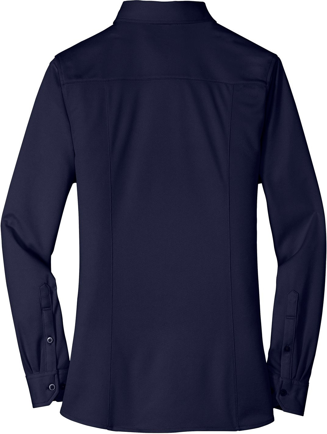 no-logo Port Authority Ladies Dimension Knit Dress Shirt-Regular-Port Authority-Thread Logic