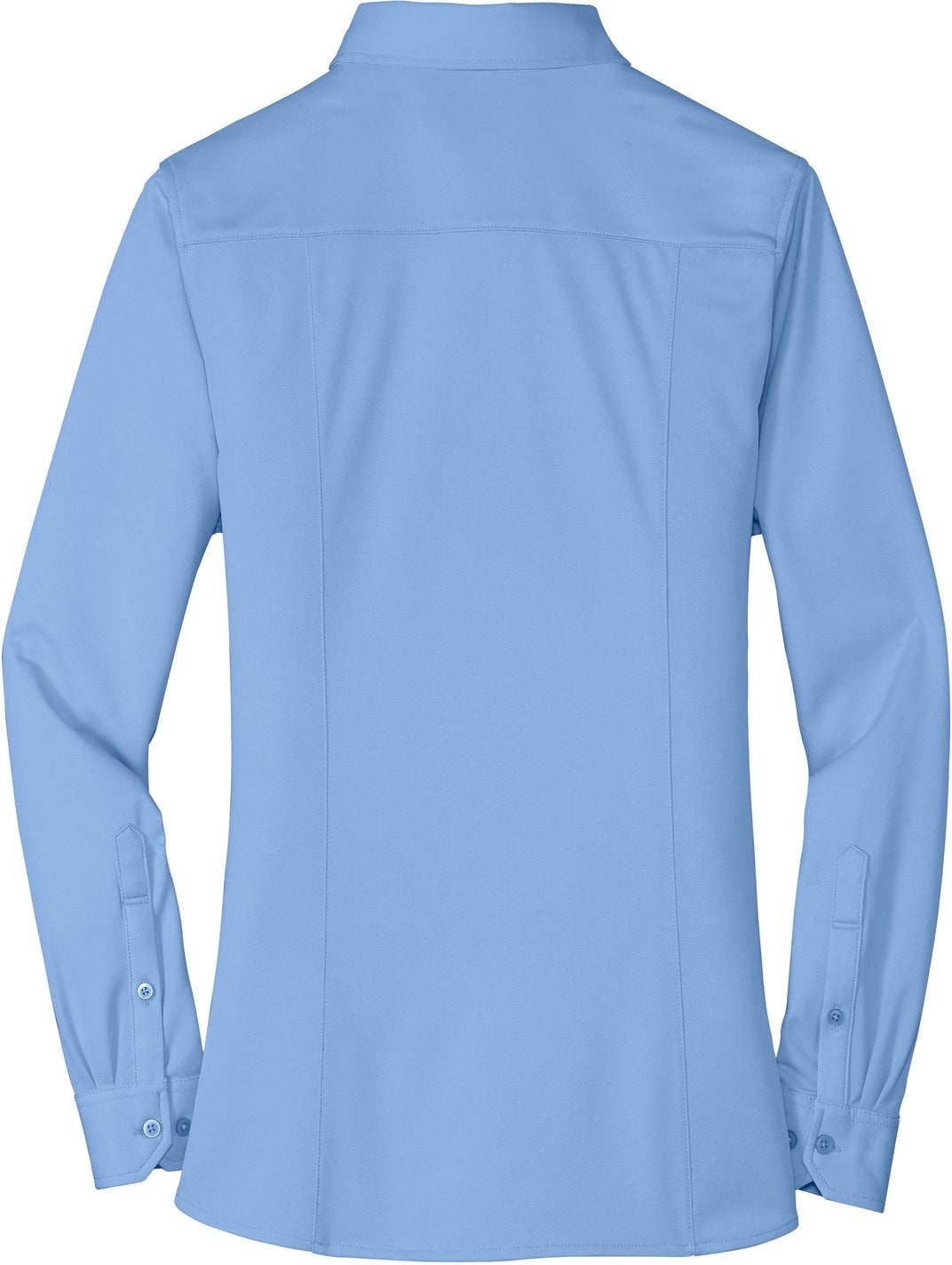 no-logo Port Authority Ladies Dimension Knit Dress Shirt-Regular-Port Authority-Thread Logic