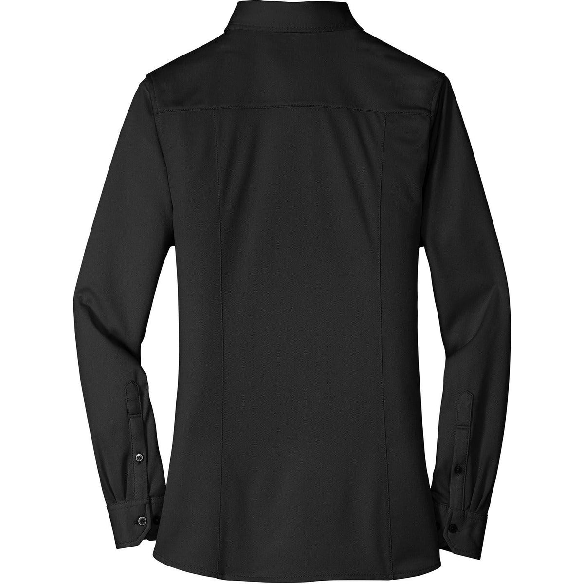 no-logo Port Authority Ladies Dimension Knit Dress Shirt-Regular-Port Authority-Thread Logic