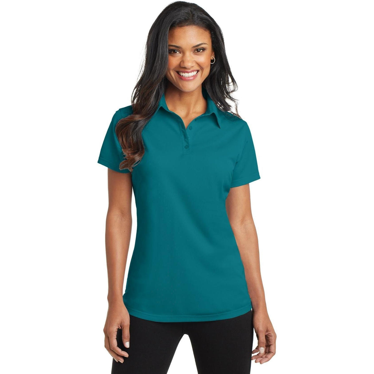 no-logo Port Authority Women's Dimension Polo-Discontinued-Port Authority-Thread Logic