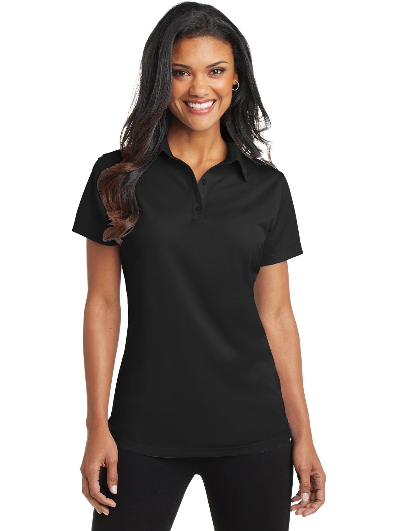no-logo Port Authority Ladies Dimension Polo-Regular-Port Authority-Thread Logic