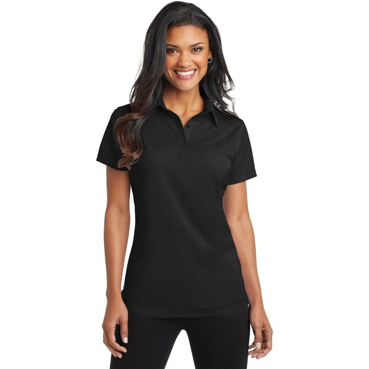 no-logo Port Authority Women's Dimension Polo-Discontinued-Port Authority-Thread Logic