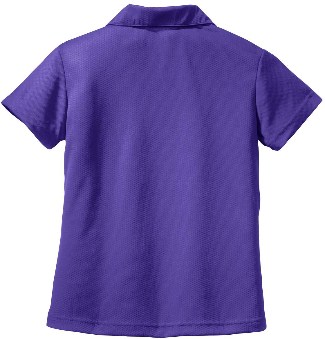 no-logo Port Authority Ladies Dri-Mesh V-Neck Polo Shirt-Regular-Port Authority-Thread Logic