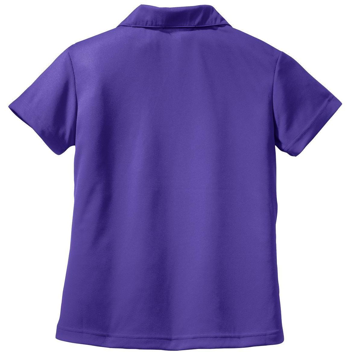 no-logo Sport-Tek Women's Dri-Mesh V-Neck Polo Shirt-Regular-Sport-Tek-Thread Logic