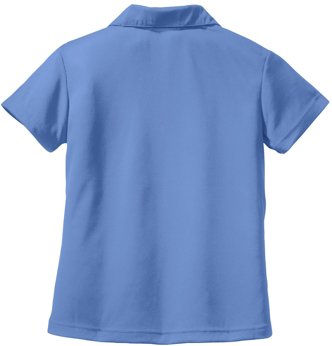 no-logo Port Authority Ladies Dri-Mesh V-Neck Polo Shirt-Regular-Port Authority-Thread Logic