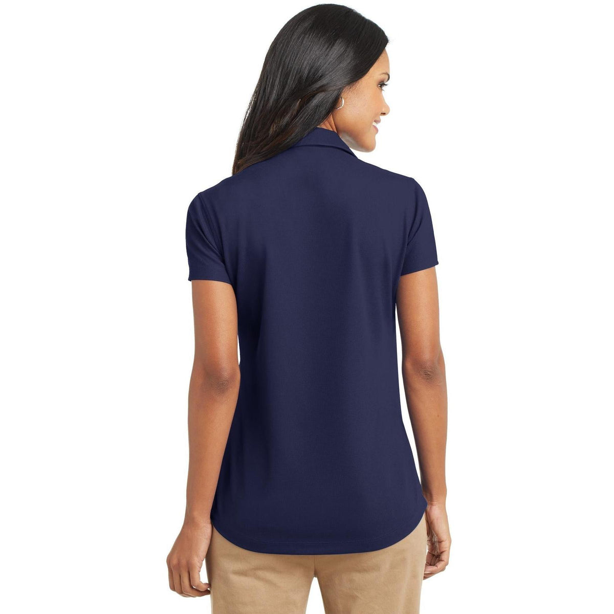 no-logo Port Authority Women's Dry Zone Grid Polo-Regular-Port Authority-Thread Logic