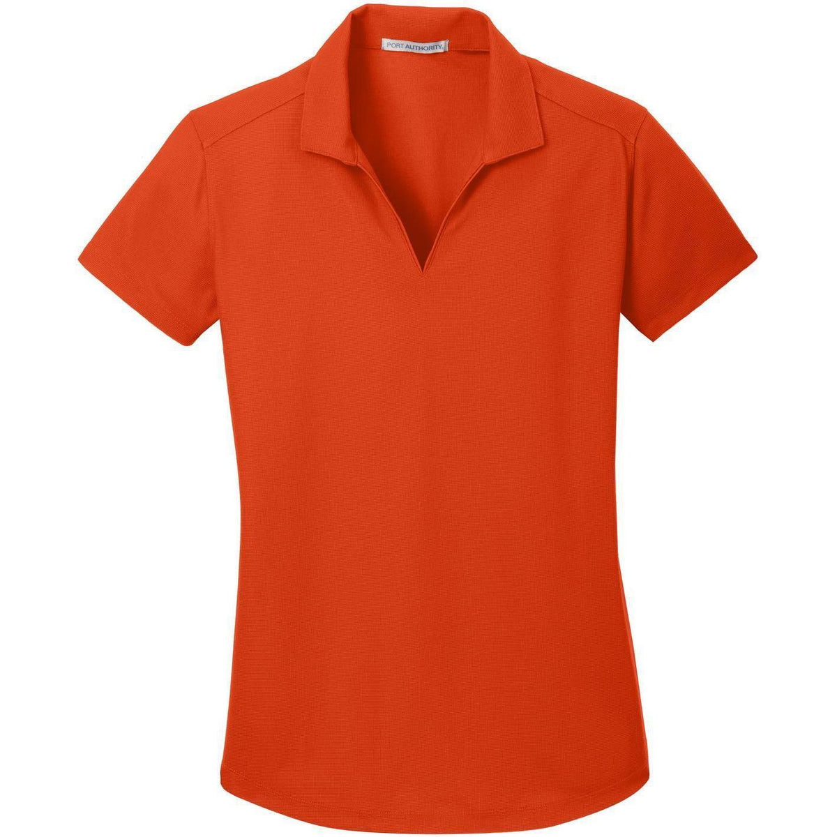 no-logo Port Authority Women's Dry Zone Grid Polo-Regular-Port Authority-Autumn Orange-XS-Thread Logic