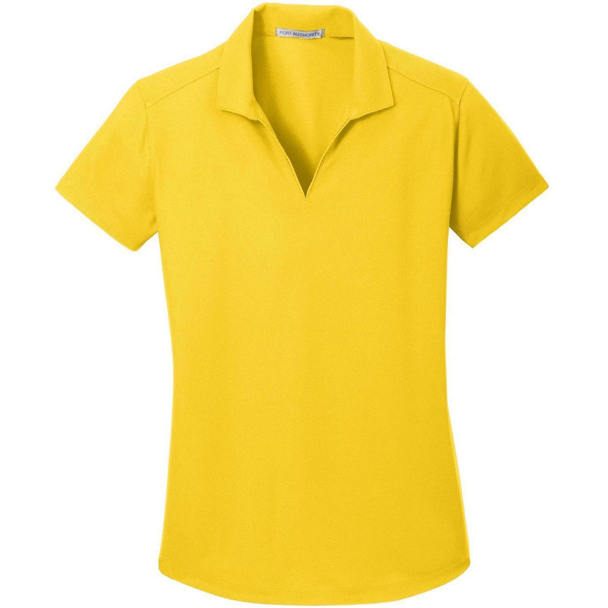 no-logo Port Authority Women's Dry Zone Grid Polo-Regular-Port Authority-Yellow-XS-Thread Logic