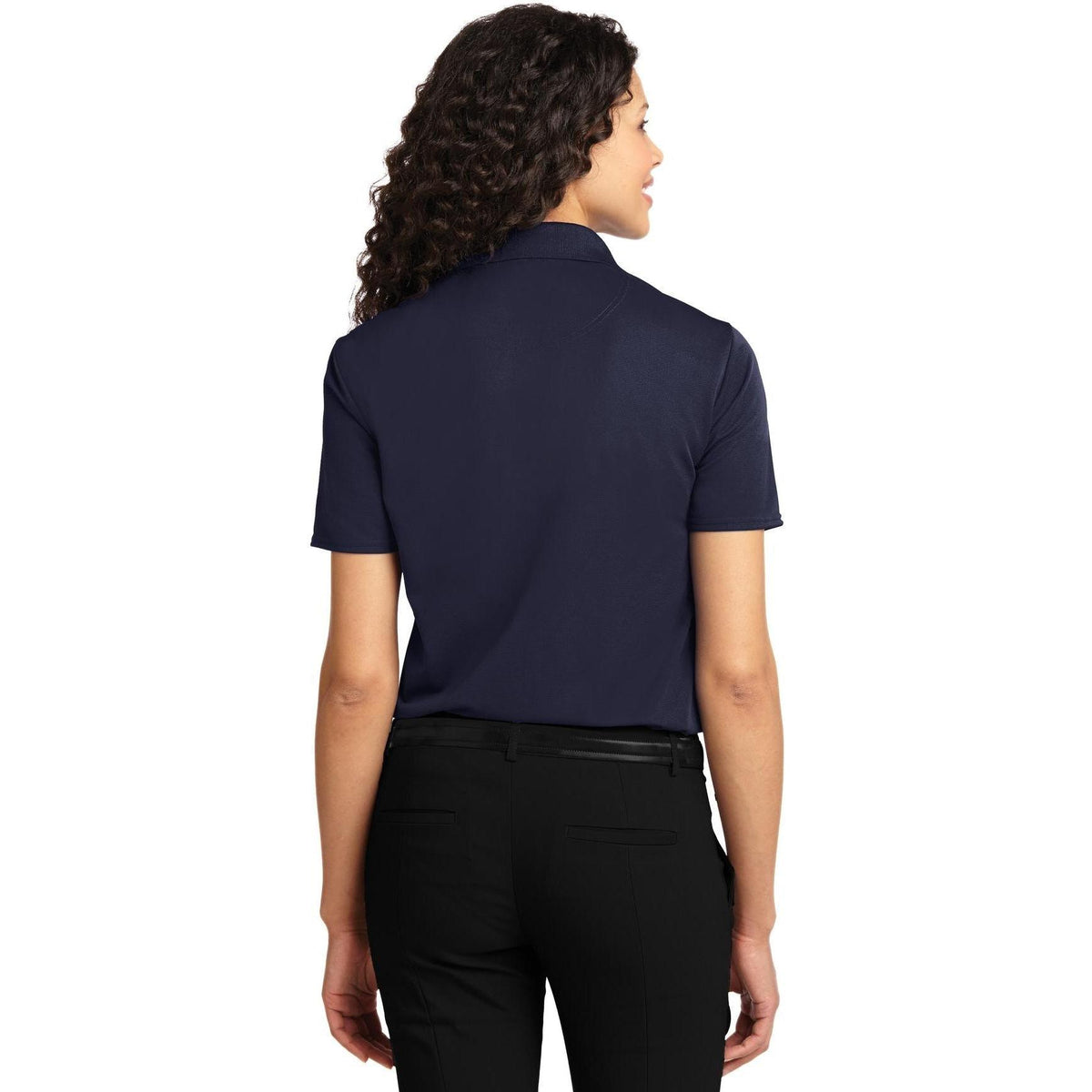 no-logo Port Authority Women's Dry Zone Ottoman Polo-Regular-Port Authority-Thread Logic