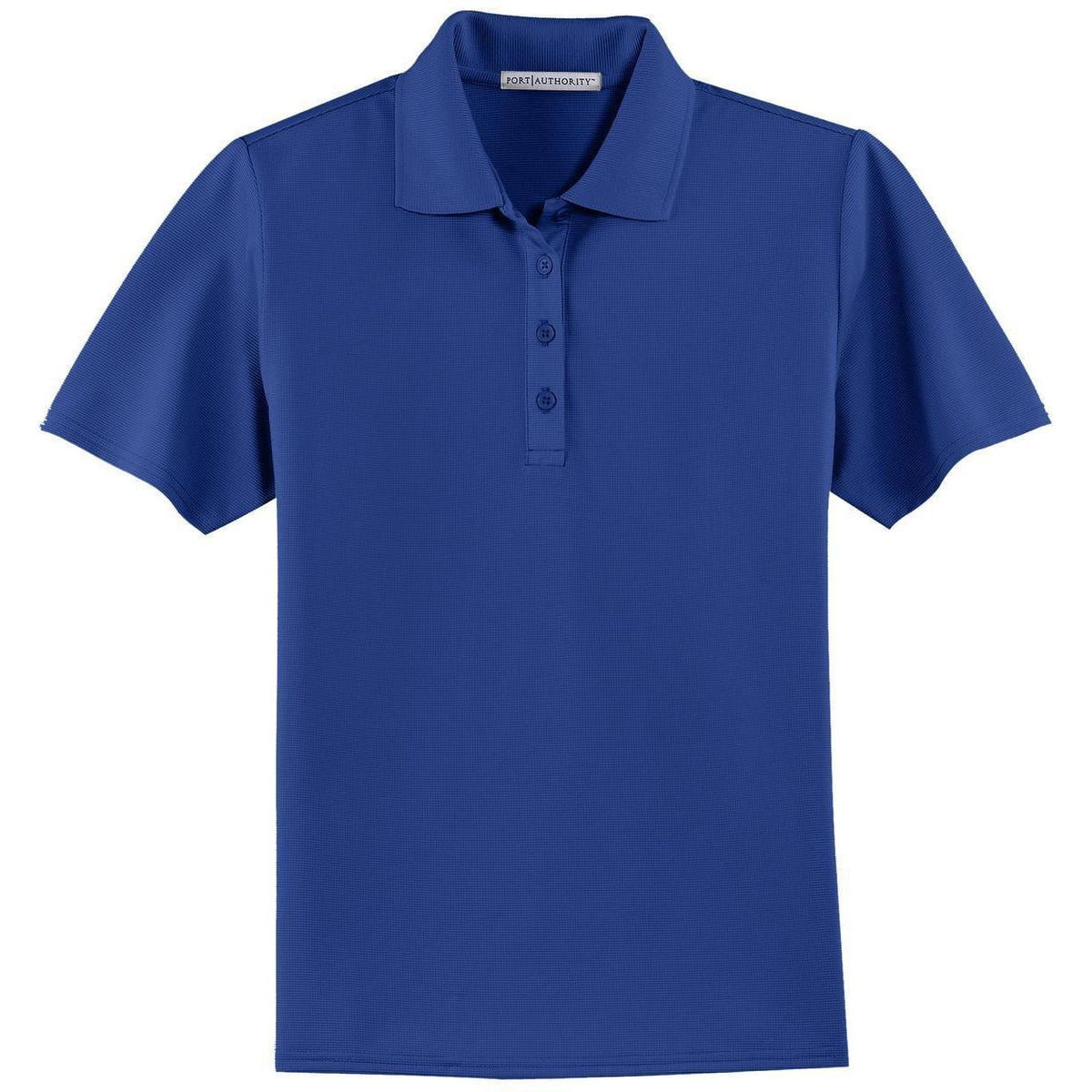 no-logo Port Authority Women's Dry Zone Ottoman Polo-Regular-Port Authority-Royal-XS-Thread Logic