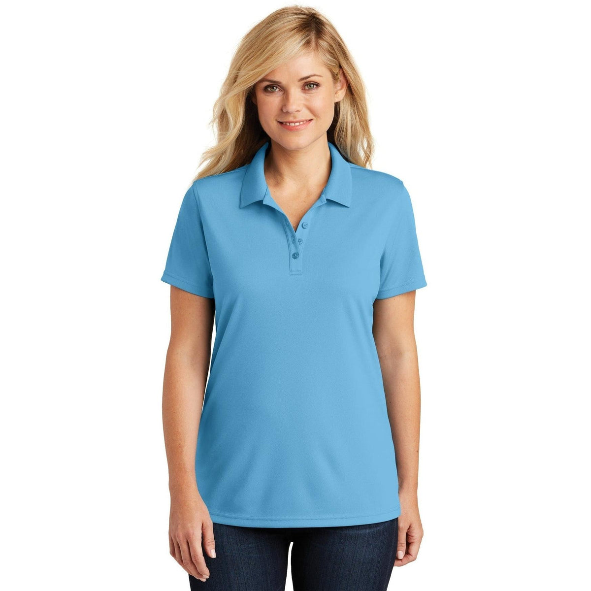 no-logo Port Authority Women's Dry Zone UV Micro-Mesh Polo-Regular-Port Authority-Thread Logic