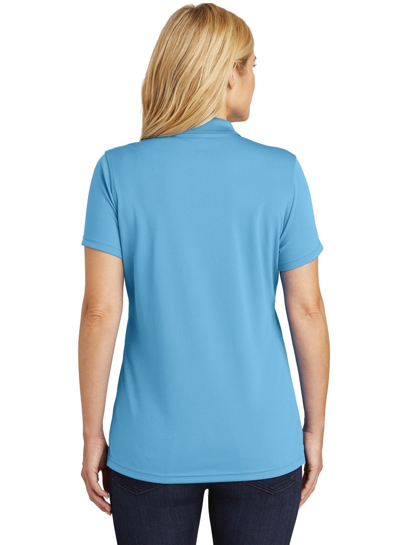 no-logo Port Authority Ladies Dry Zone UV Micro-Mesh Polo-Regular-Port Authority-Thread Logic