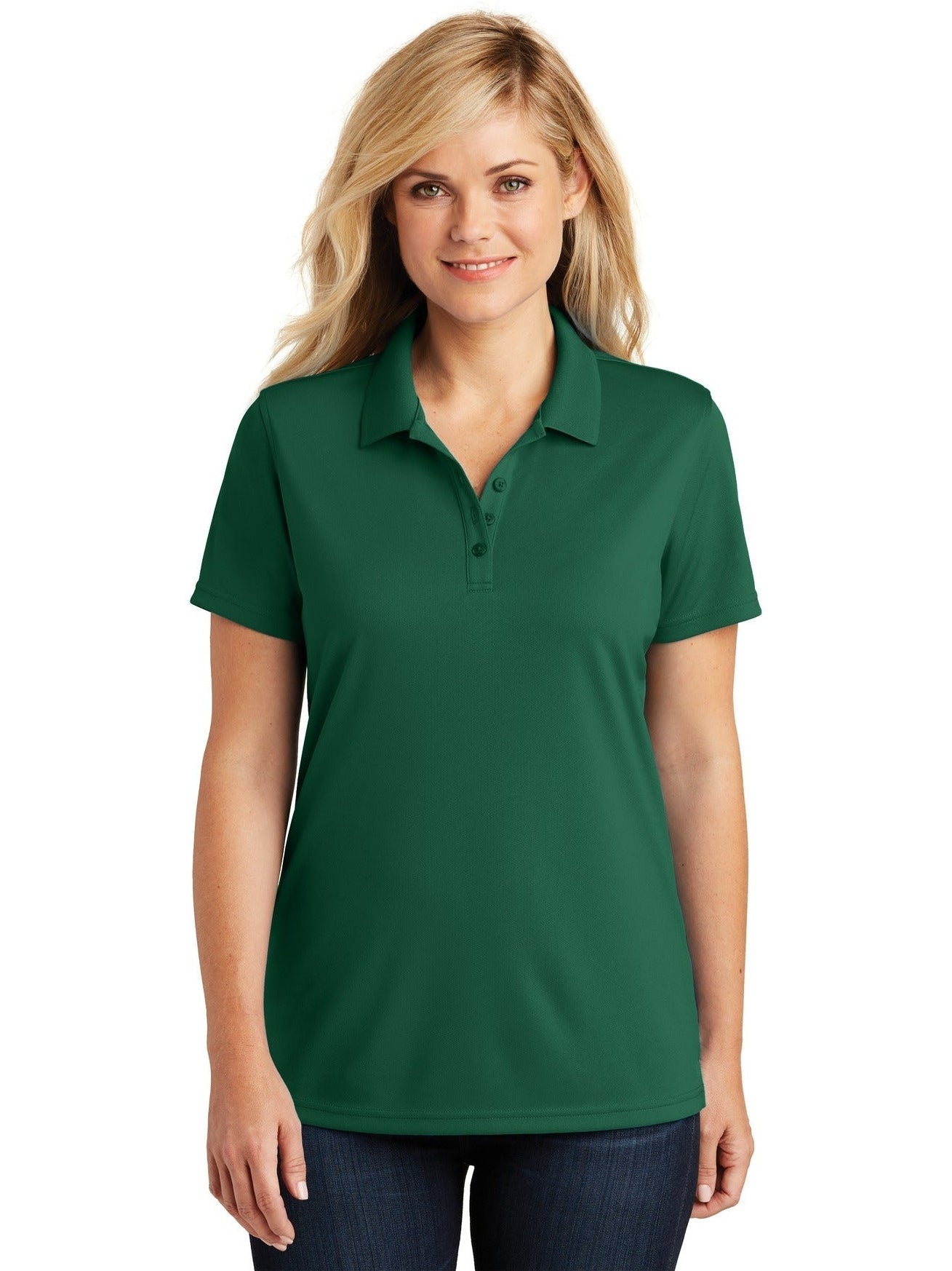 no-logo Port Authority Ladies Dry Zone UV Micro-Mesh Polo-Regular-Port Authority-Thread Logic