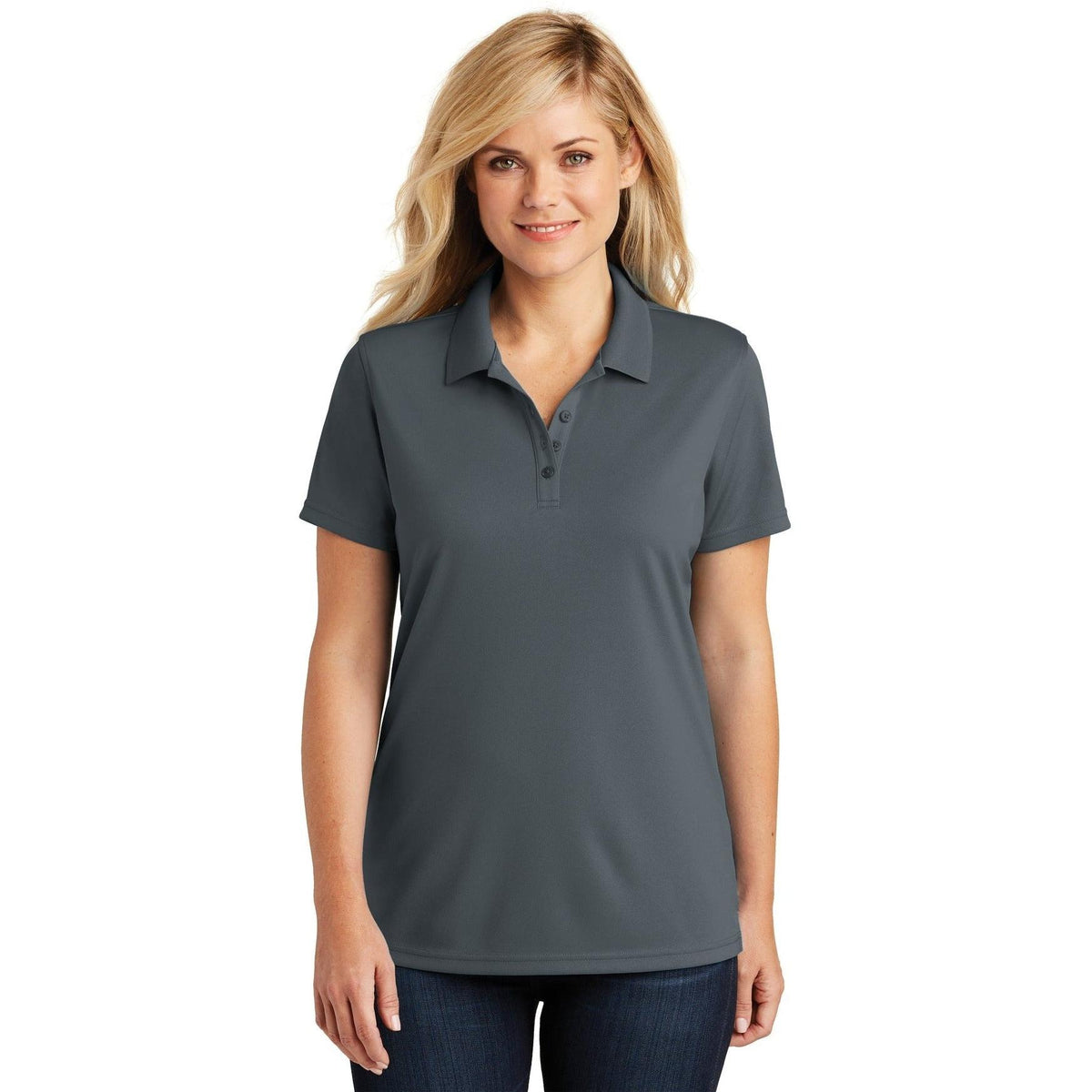 no-logo Port Authority Women's Dry Zone UV Micro-Mesh Polo-Regular-Port Authority-Thread Logic