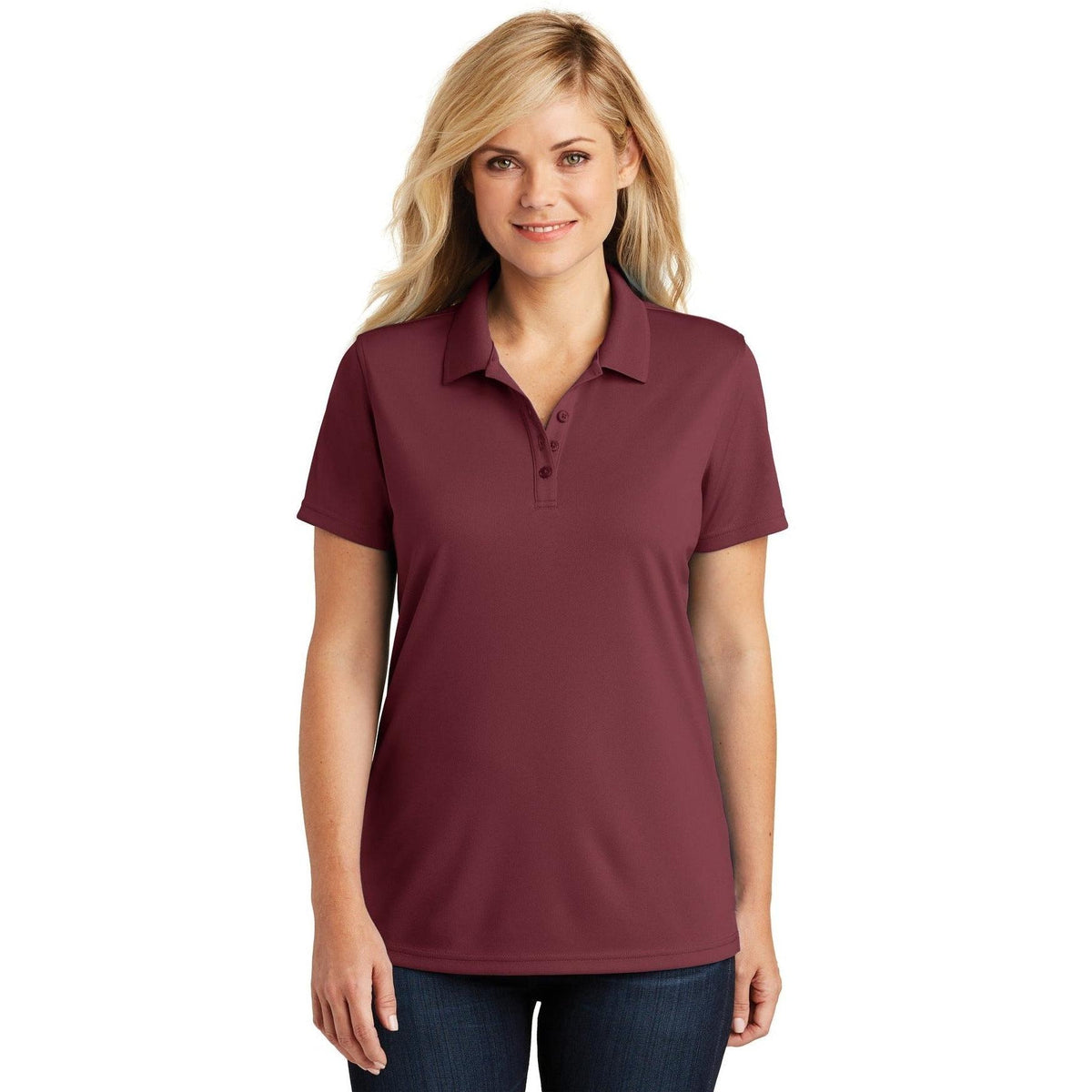 no-logo Port Authority Women's Dry Zone UV Micro-Mesh Polo-Regular-Port Authority-Thread Logic