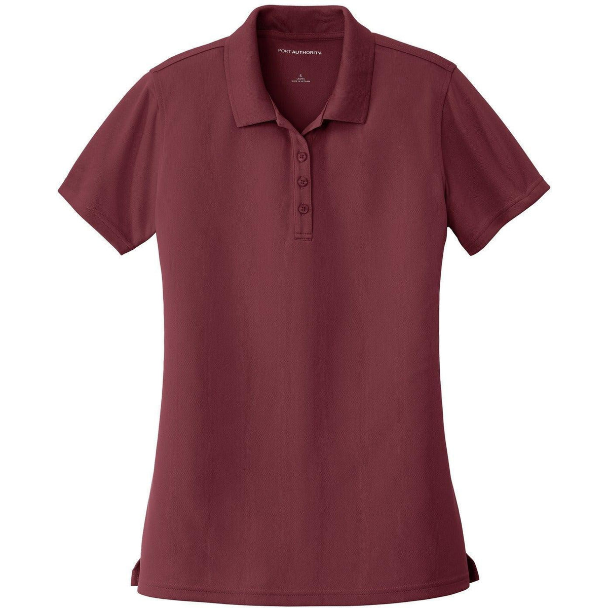 no-logo Port Authority Women's Dry Zone UV Micro-Mesh Polo-Regular-Port Authority-Burgundy-XS-Thread Logic
