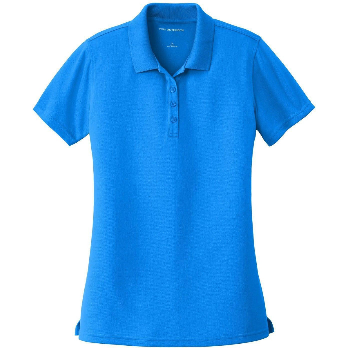 no-logo Port Authority Women's Dry Zone UV Micro-Mesh Polo-Regular-Port Authority-Coastal Blue-XS-Thread Logic