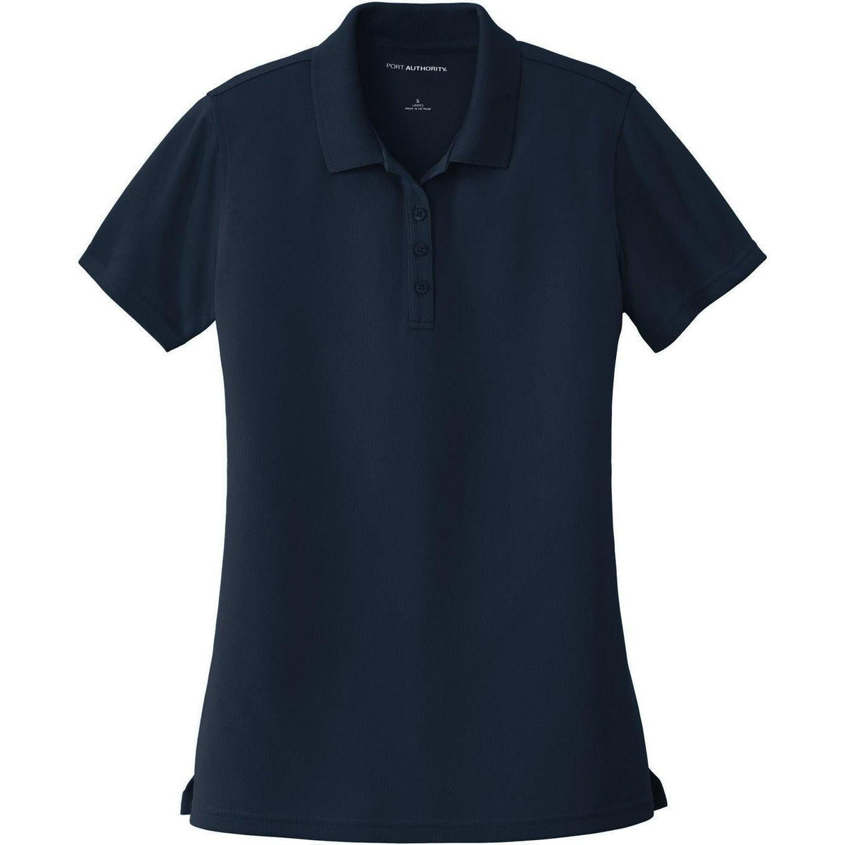 no-logo Port Authority Women's Dry Zone UV Micro-Mesh Polo-Regular-Port Authority-River Blue Navy-XS-Thread Logic
