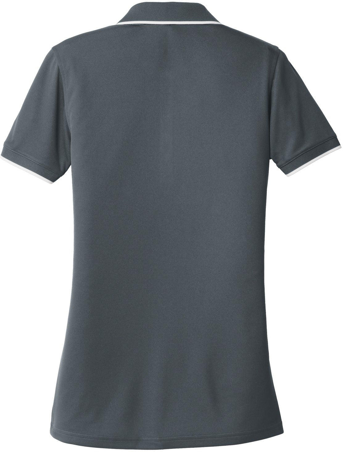 no-logo Port Authority Ladies Dry Zone UV Micro-Mesh Tipped Polo-Regular-Port Authority-Thread Logic