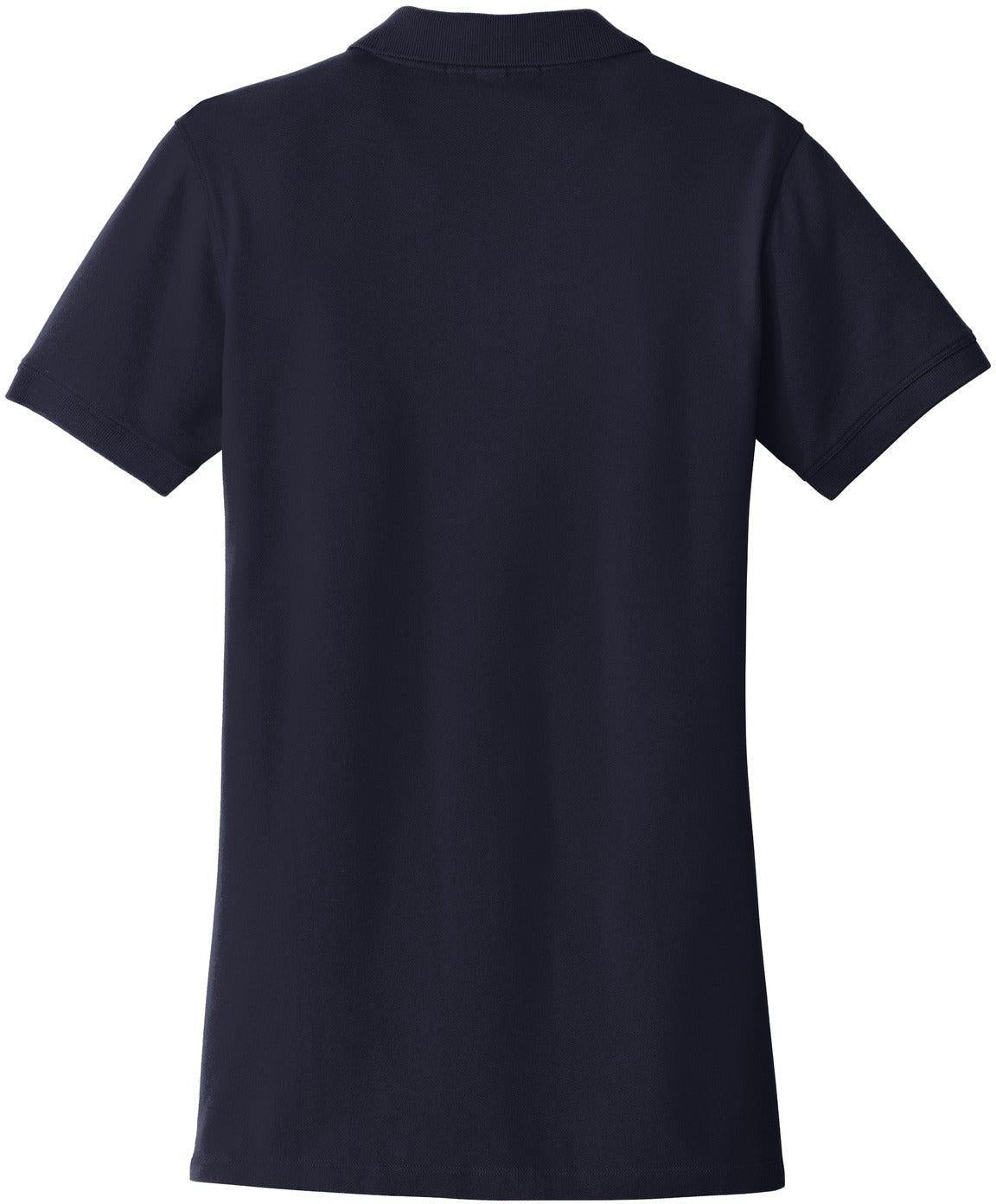 no-logo Port Authority Ladies EZCotton Pique Polo-Regular-Port Authority-Thread Logic