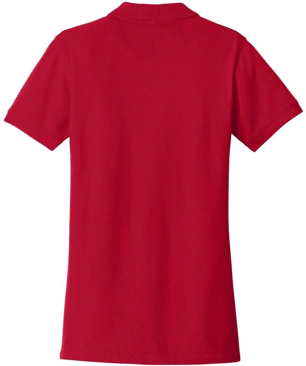 no-logo Port Authority Ladies EZCotton Pique Polo-Regular-Port Authority-Thread Logic