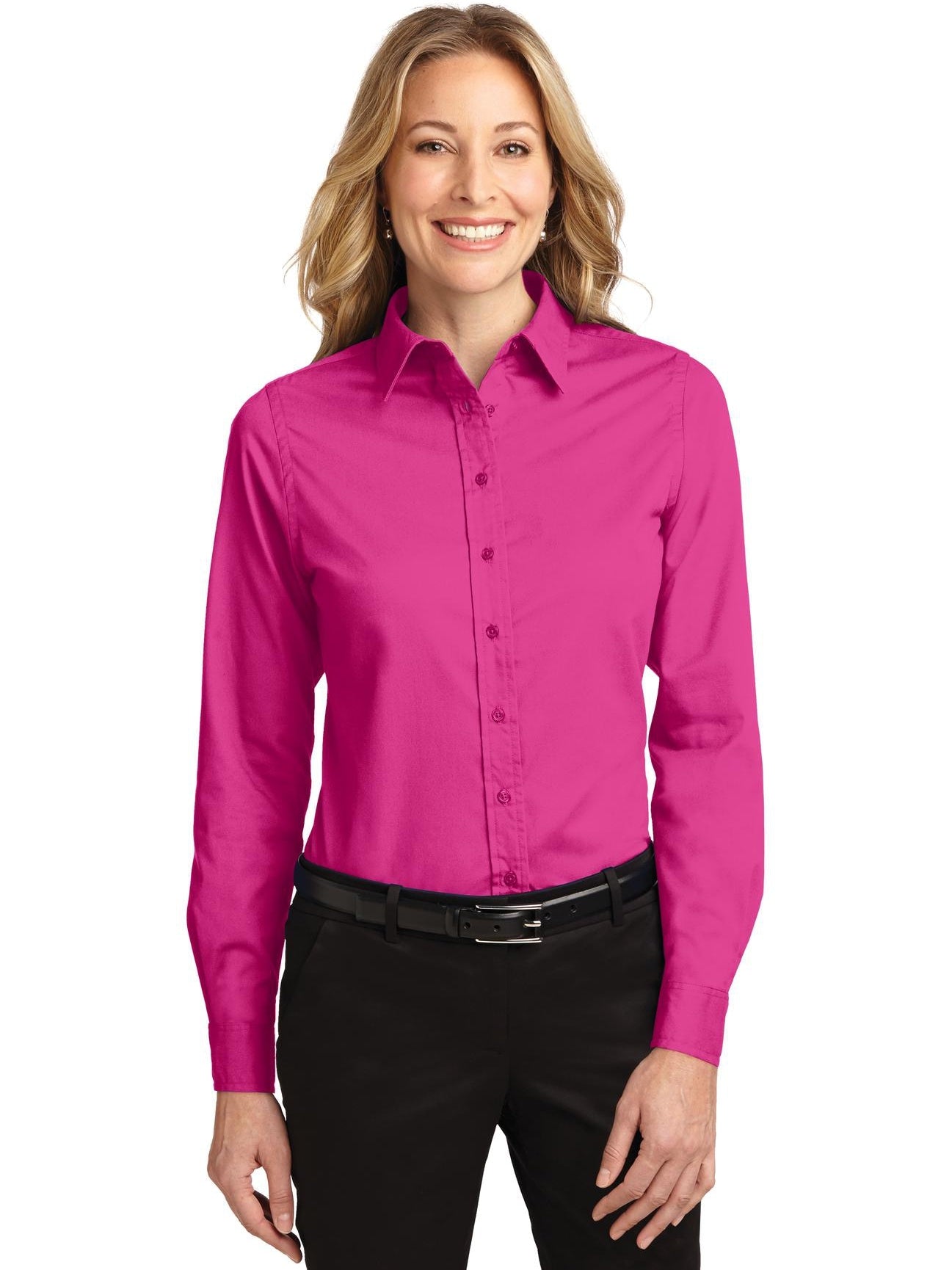 no-logo Port Authority Ladies Easy Care-Regular-Port Authority-Thread Logic