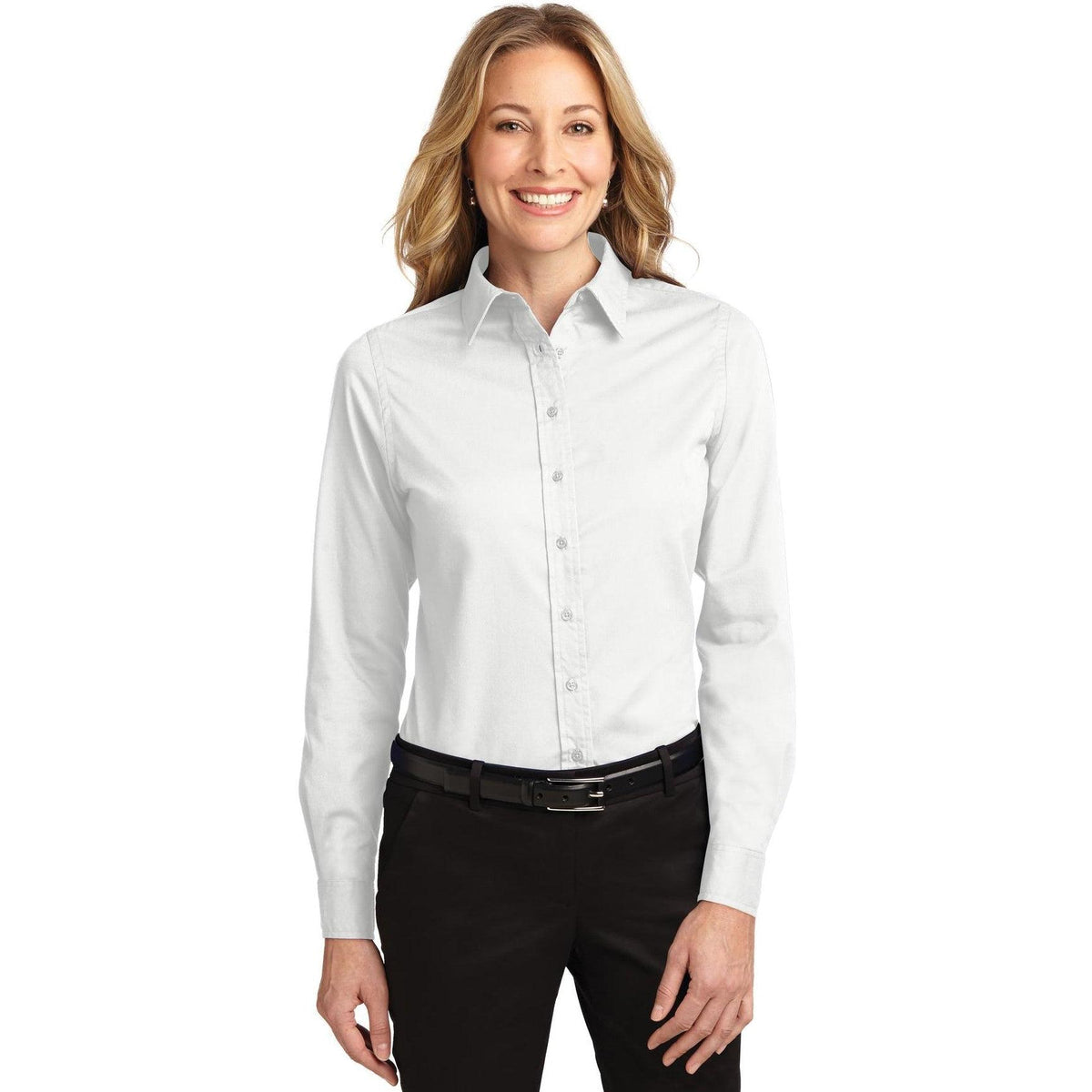 no-logo Port Authority Women's Easy Care-Dress Shirts-Port Authority-Thread Logic
