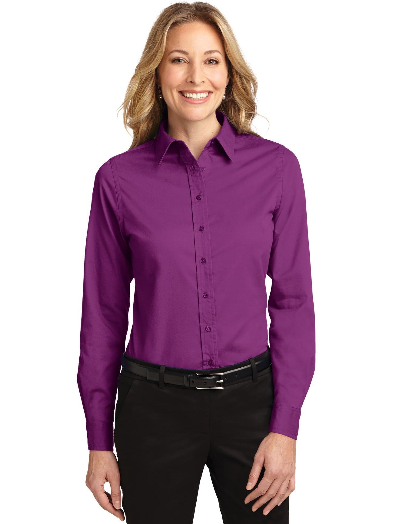 no-logo Port Authority Ladies Easy Care-Regular-Port Authority-Thread Logic