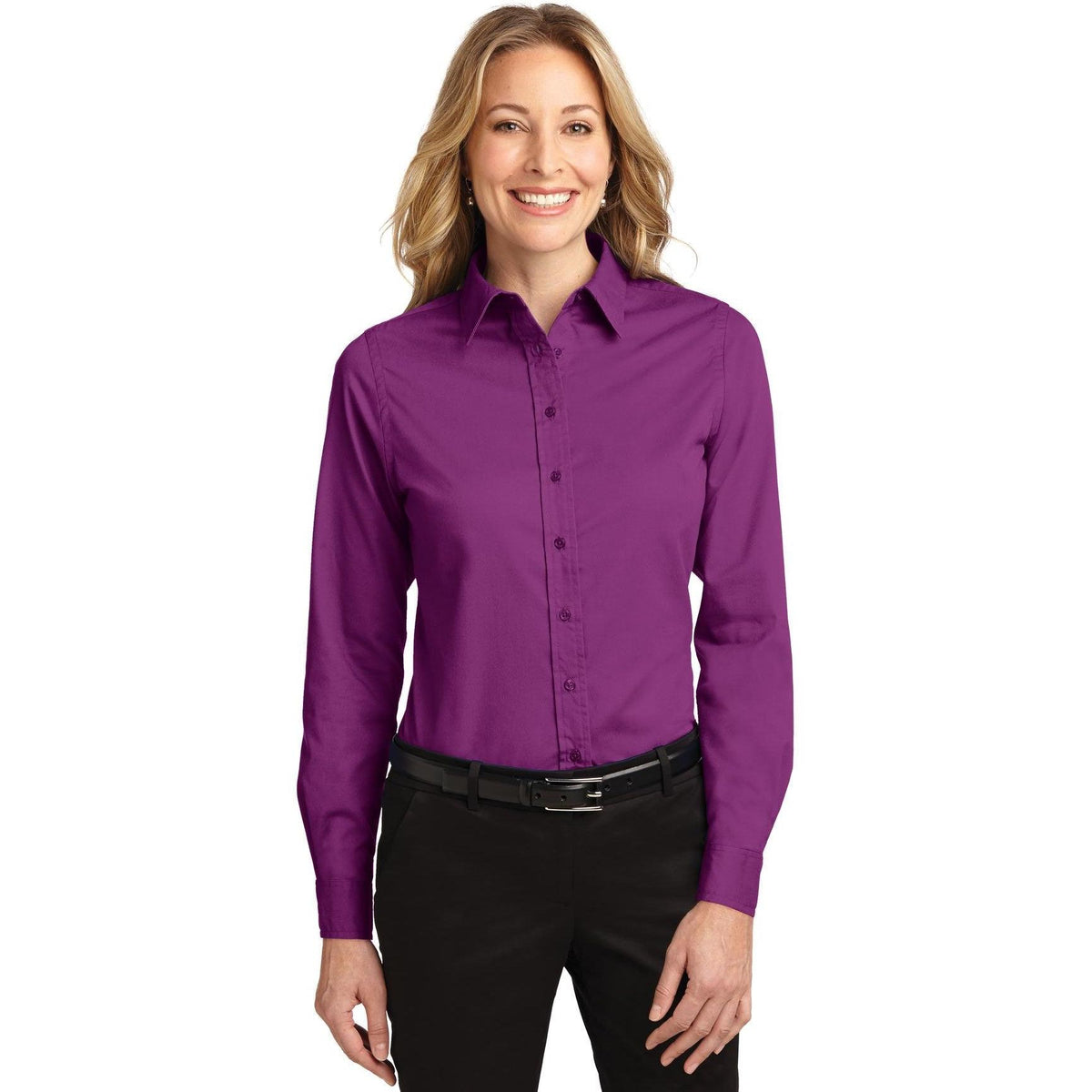 no-logo Port Authority Women's Easy Care-Dress Shirts-Port Authority-Thread Logic