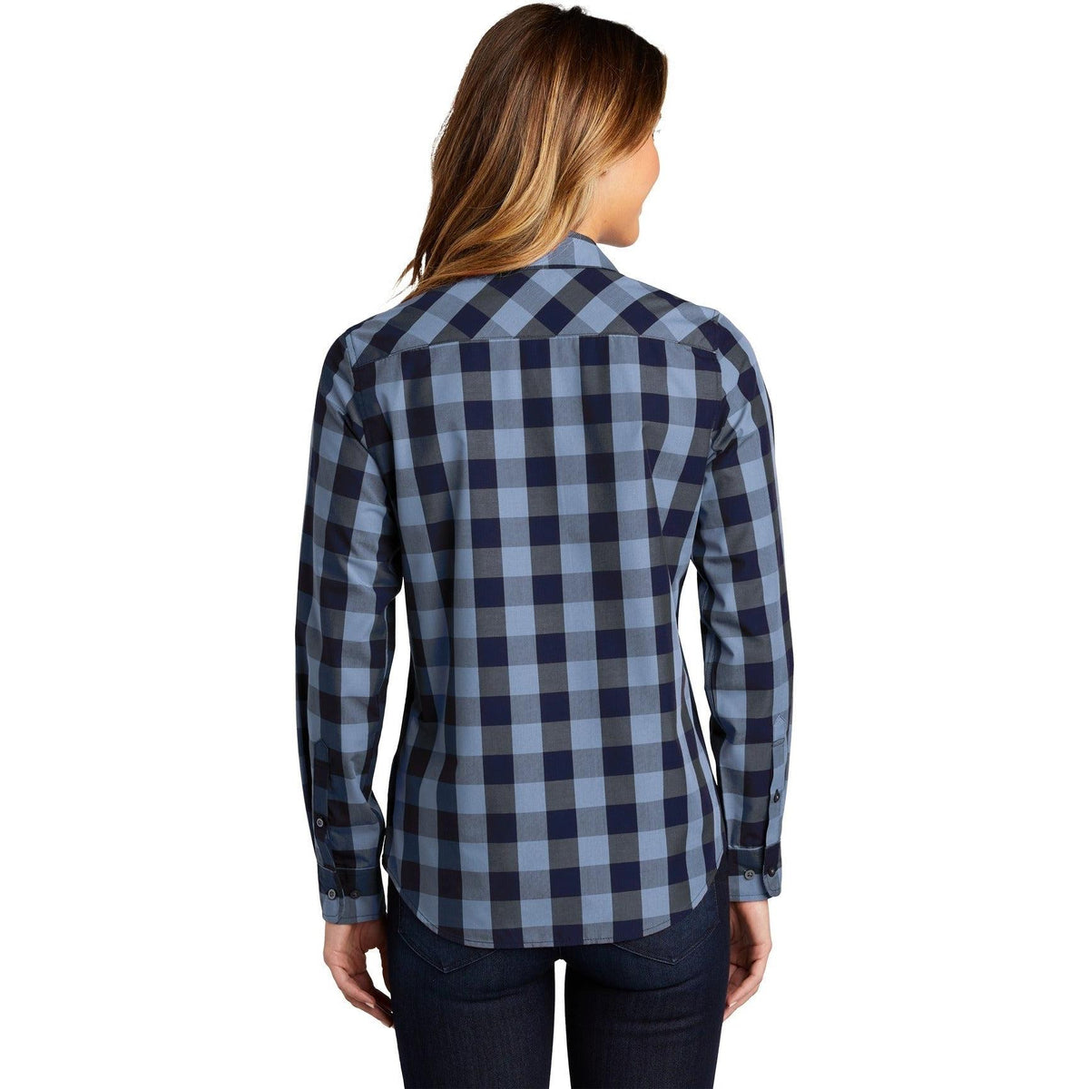 no-logo Port Authority Ladies Everyday Plaid Shirt-Active-Port Authority-Thread Logic